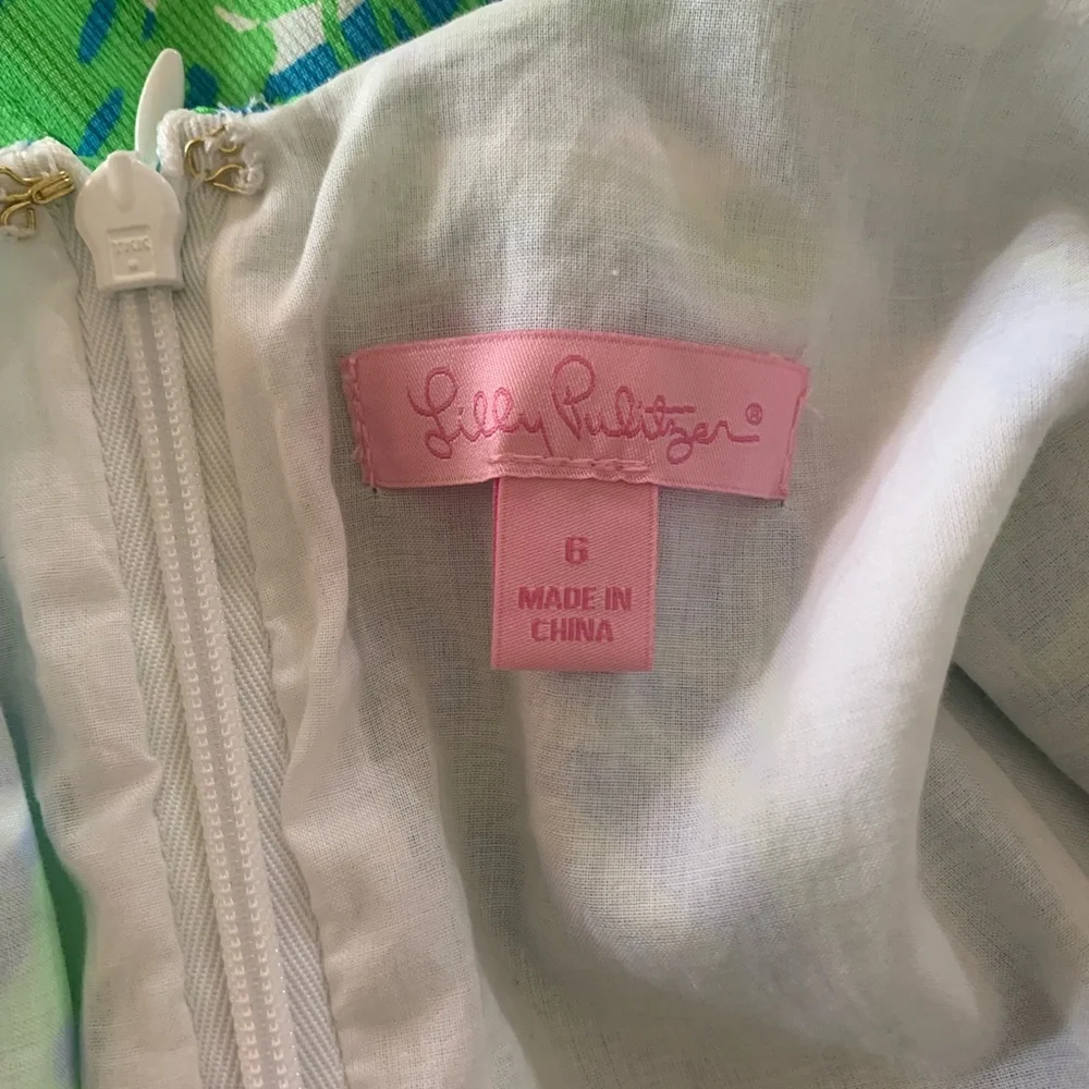 Lilly Pulitzer Green Sleeveless Dress - Picture 3 of 3
